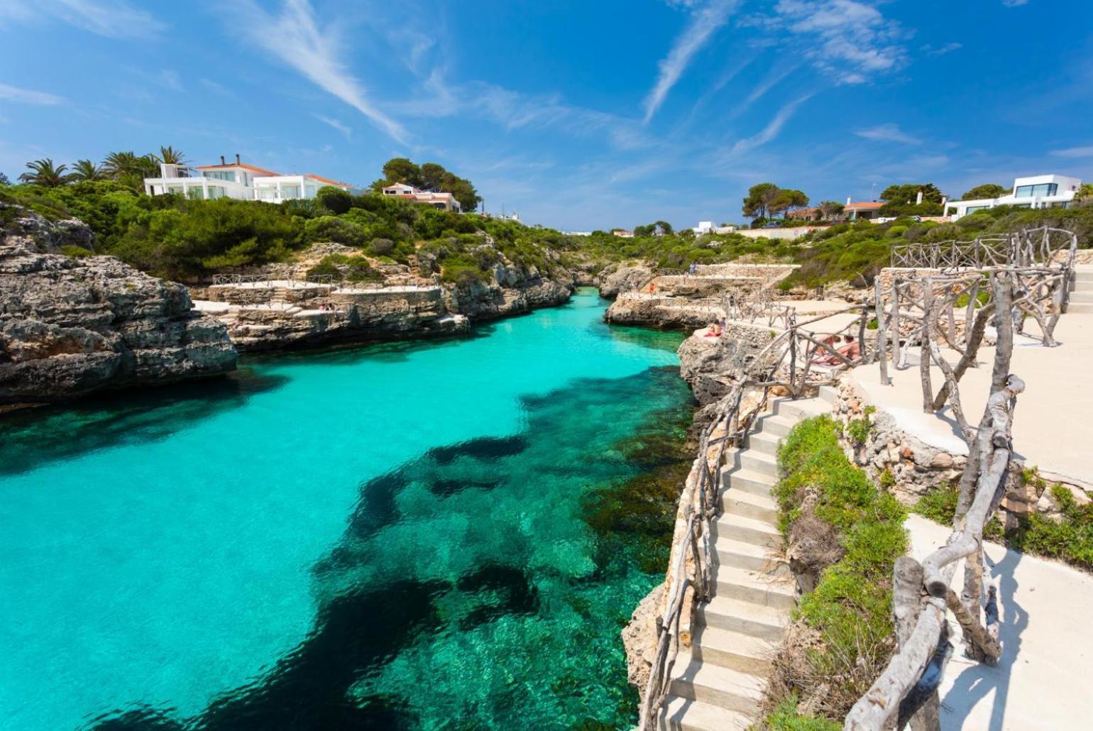 Villa Palmera Cala En Porter  Kültér fotó